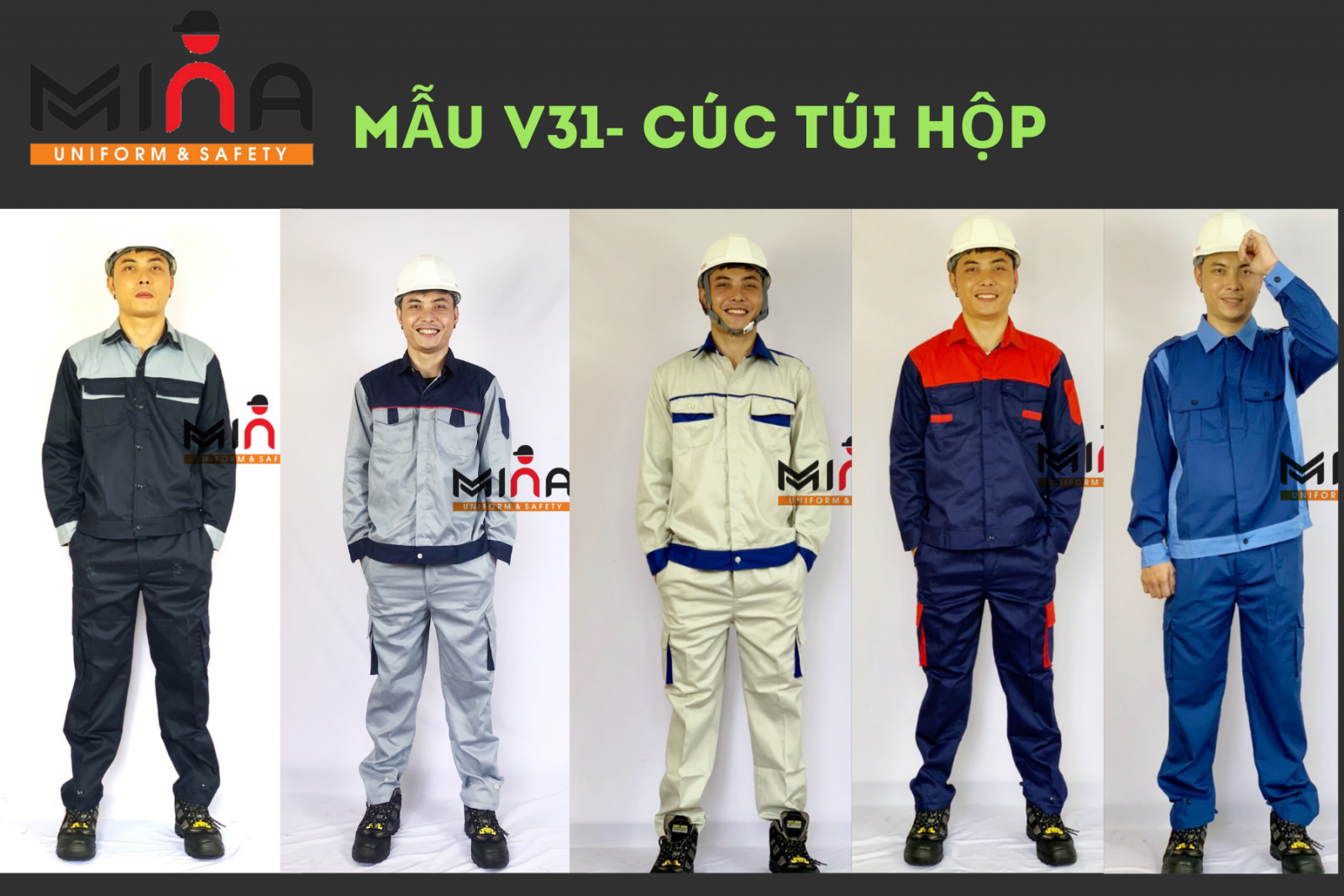 Quần áo công nhân Hà Nội